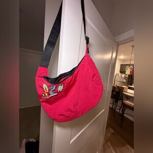 BAGGU Vibrant Red Shoulder Bag